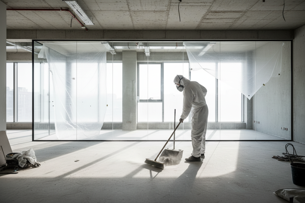 Nettoyage fin de chantier à Argenteuil (95)